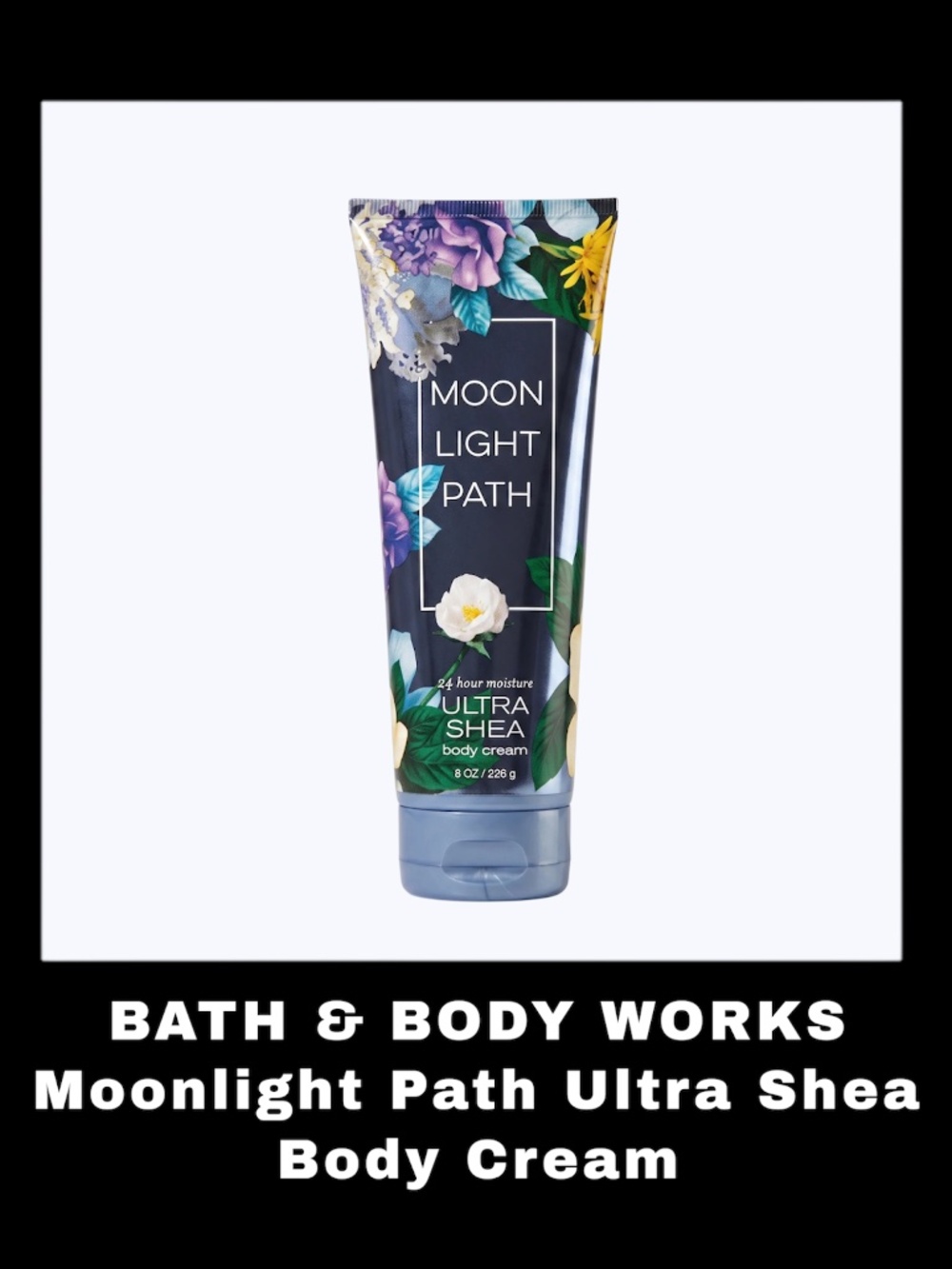 BATH & BODY WORKS Moonlight Path 8.0 Ounces Ultra Shea Body Cream